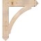Ekena Millwork Thorton Arts & Crafts Smooth Bracket, Douglas Fir, 5 1/2"W x 32"D x 36"H BKT06X32X36THR03SDF - alternate 2